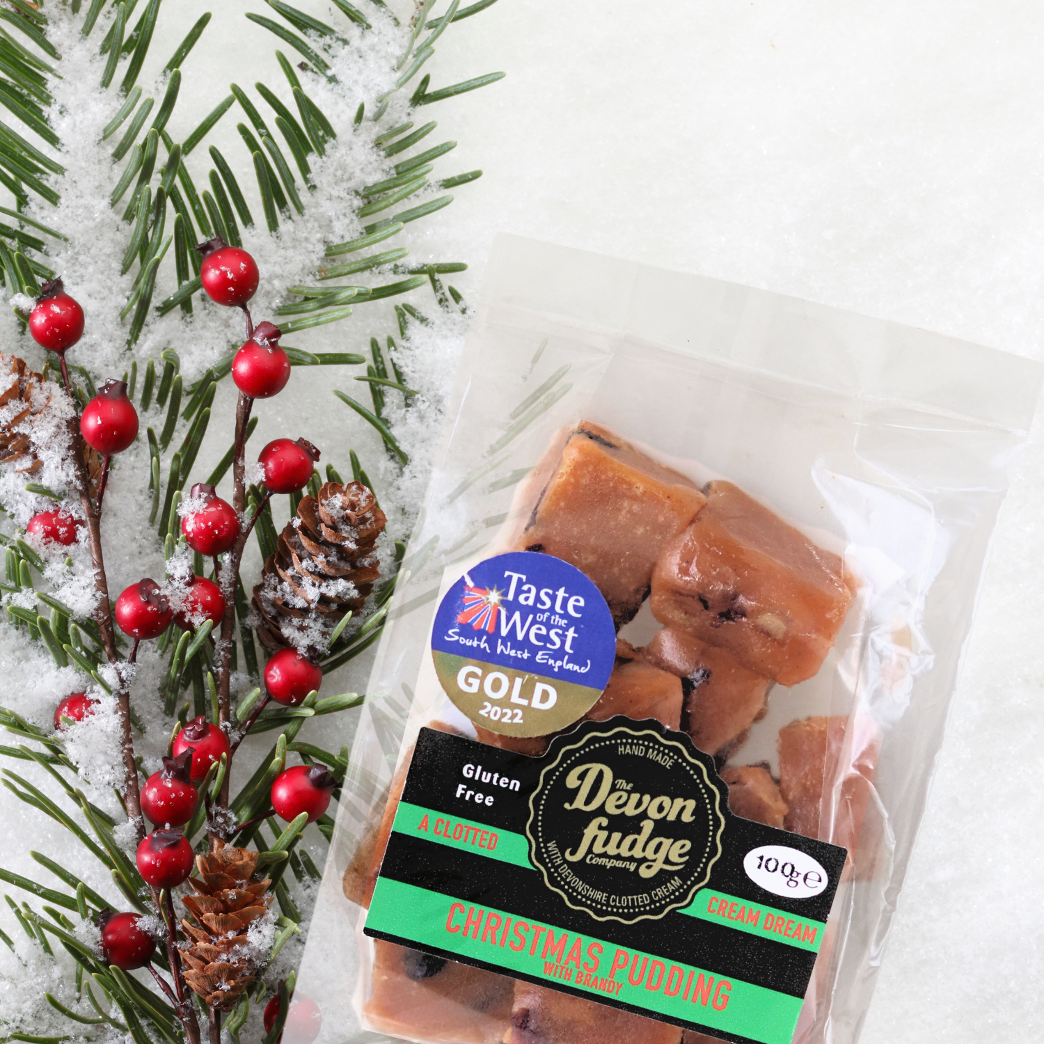 Christmas Pudding Fudge